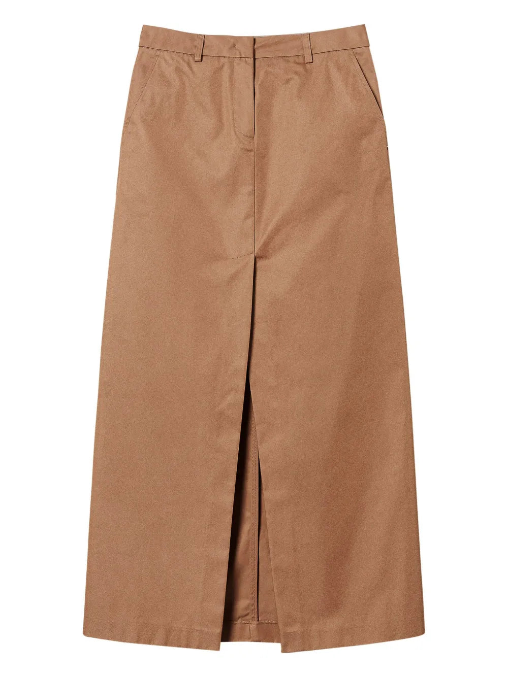 Woven Midi Skirt