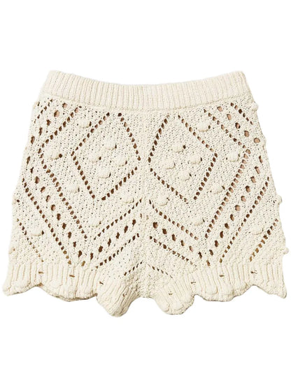 Openwork Shorts