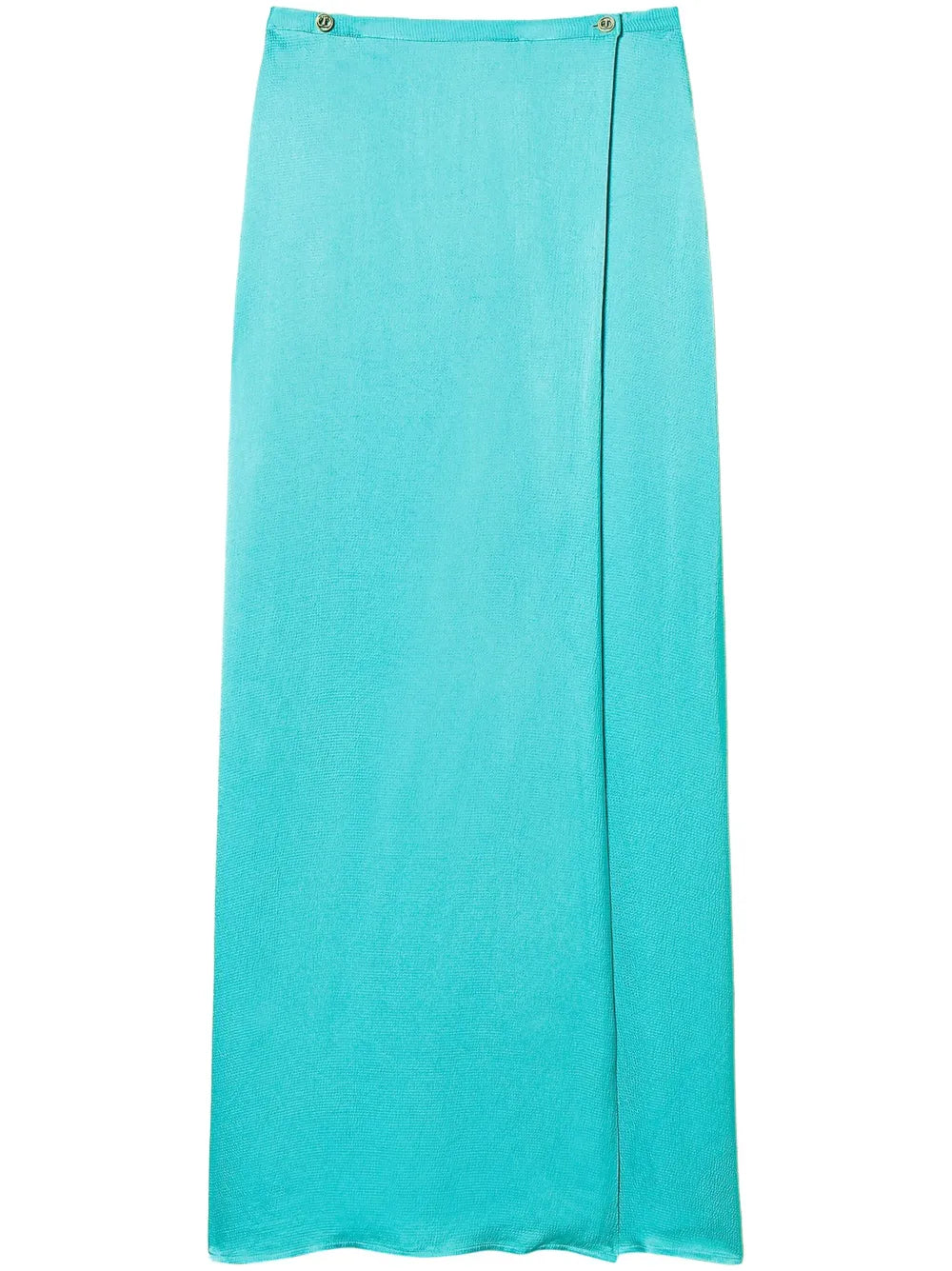 Satin-Finish Maxi Skirt