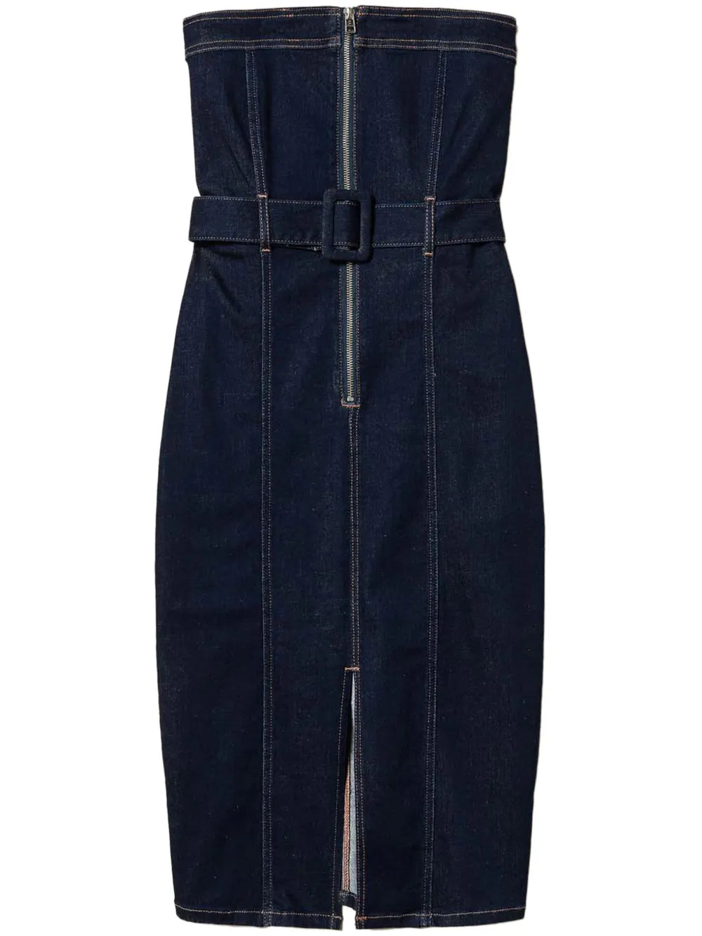 Denim Bustier Dress