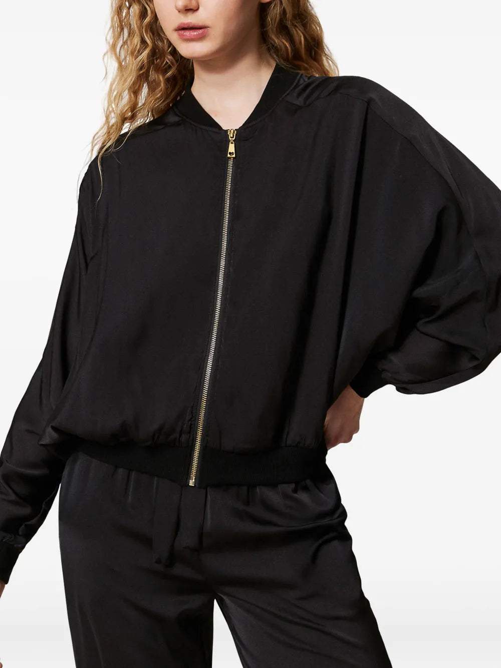 Panelled Bomber Jacket