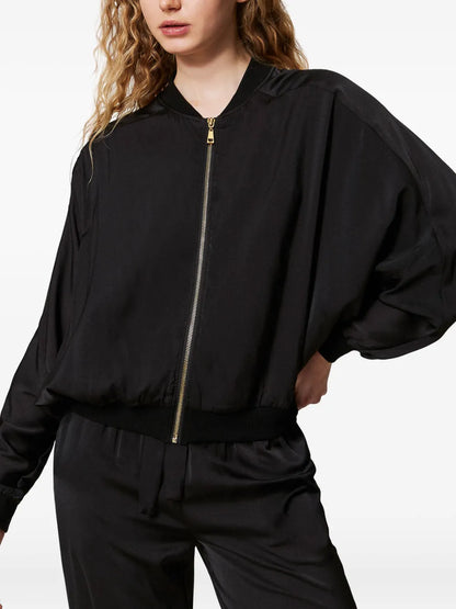 Panelled Bomber Jacket