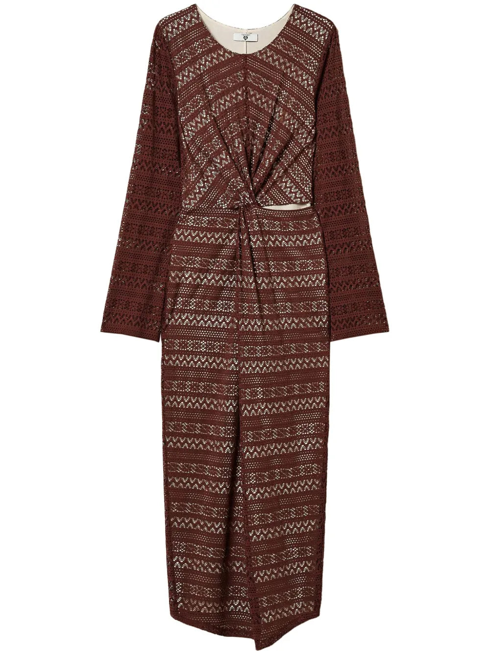 Pointelle-Knit Dress