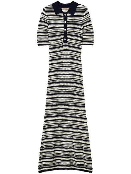 Striped Knitted Dress
