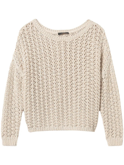 Open-Knit Jumper