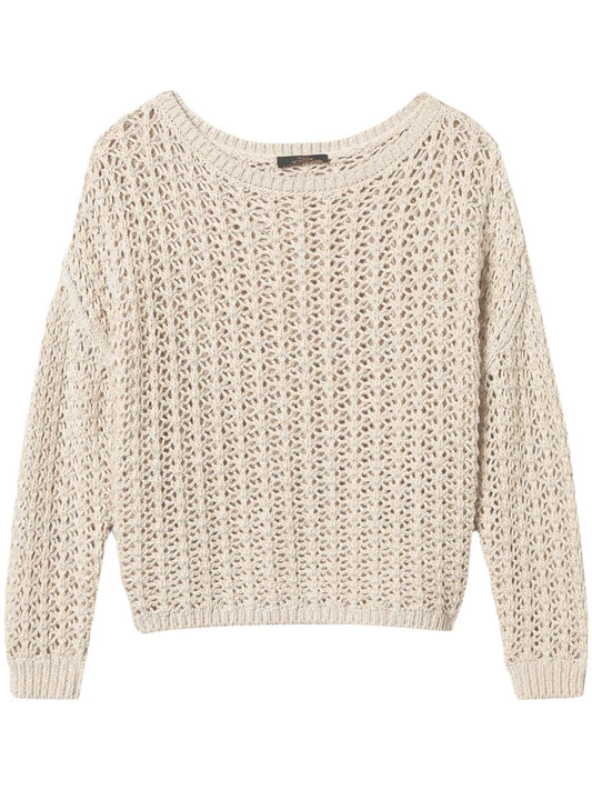Open-Knit Jumper