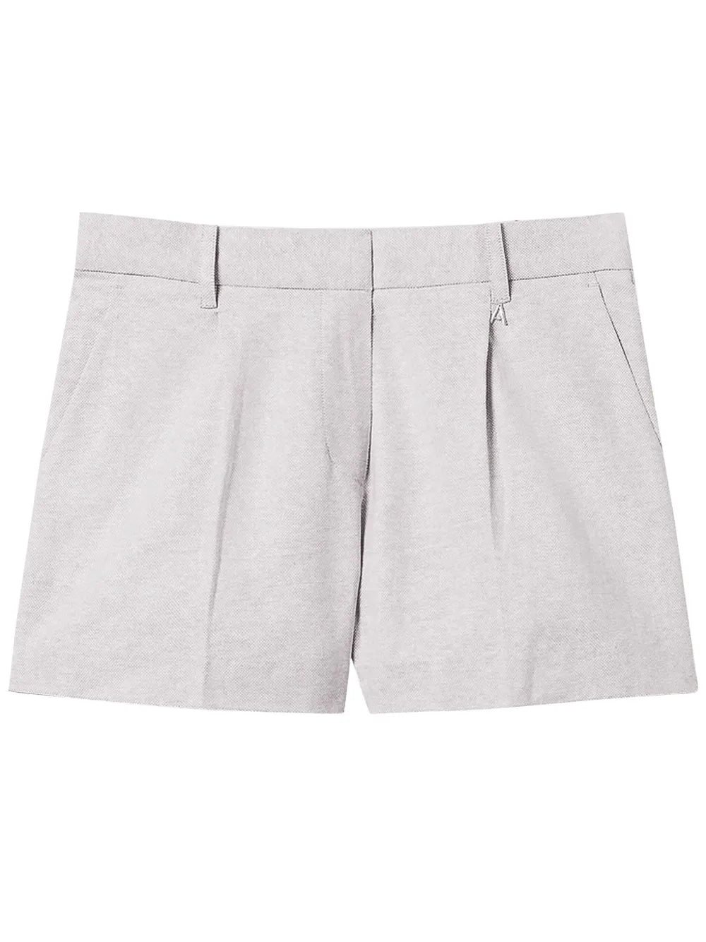 Pleat-Detail Shorts