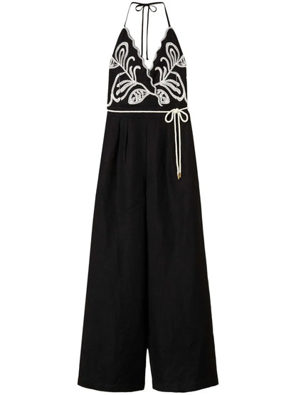 Embroidered Jumpsuit