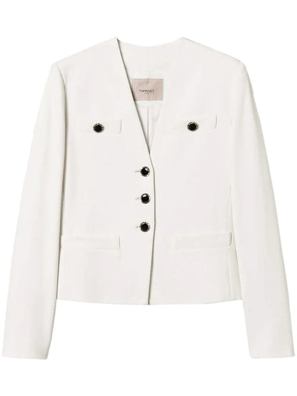 Buttoned Blazer