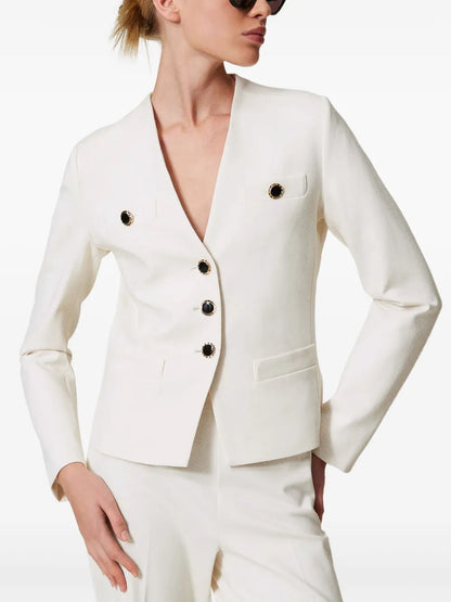 Buttoned Blazer