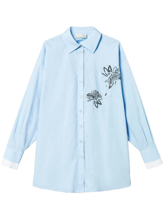 Sequin-Embellished Shirt