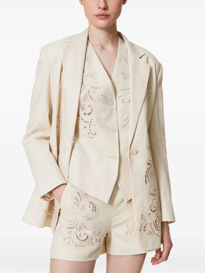 Embroidered Shorts