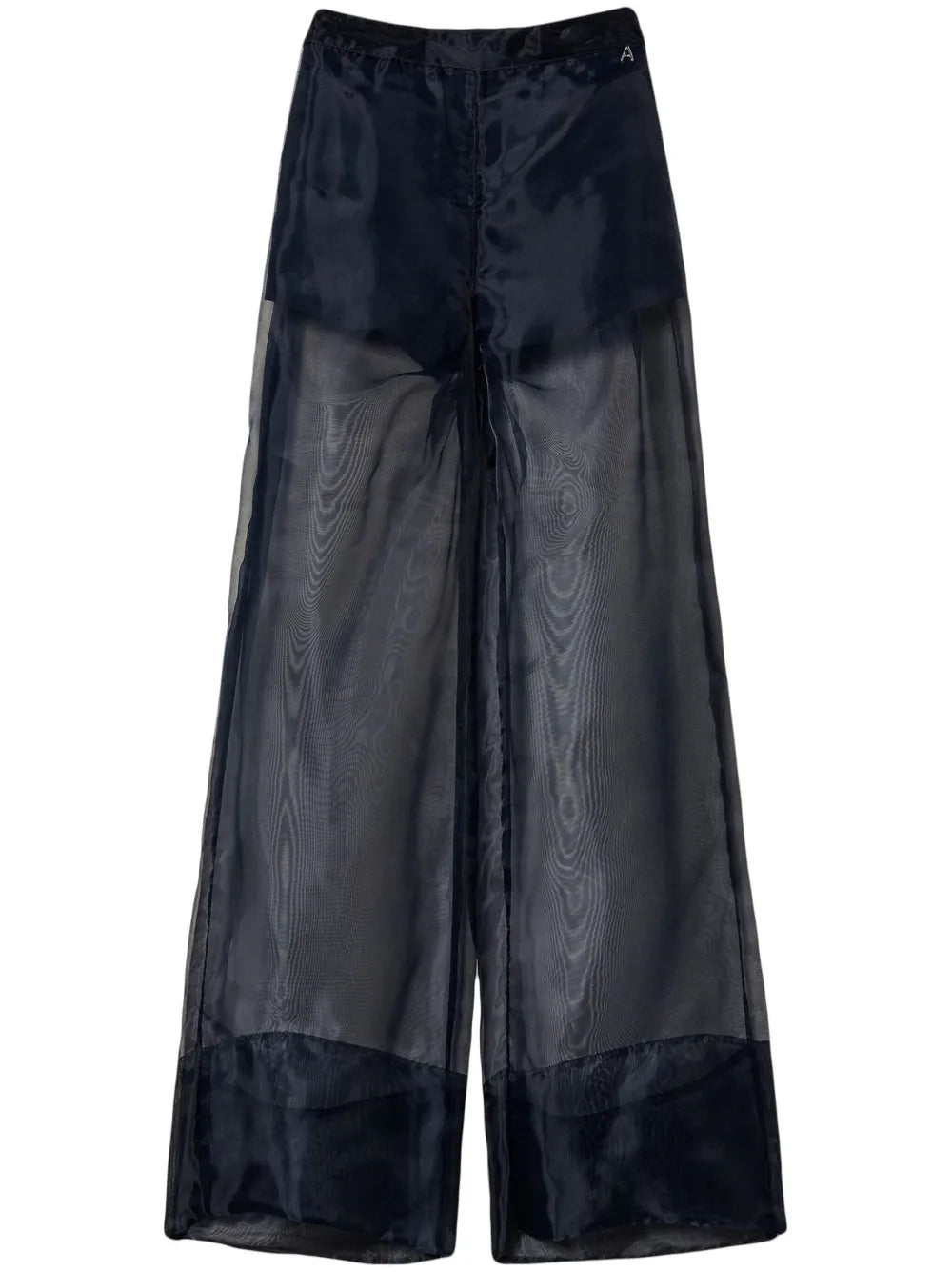 Wide-Leg Organza Trousers