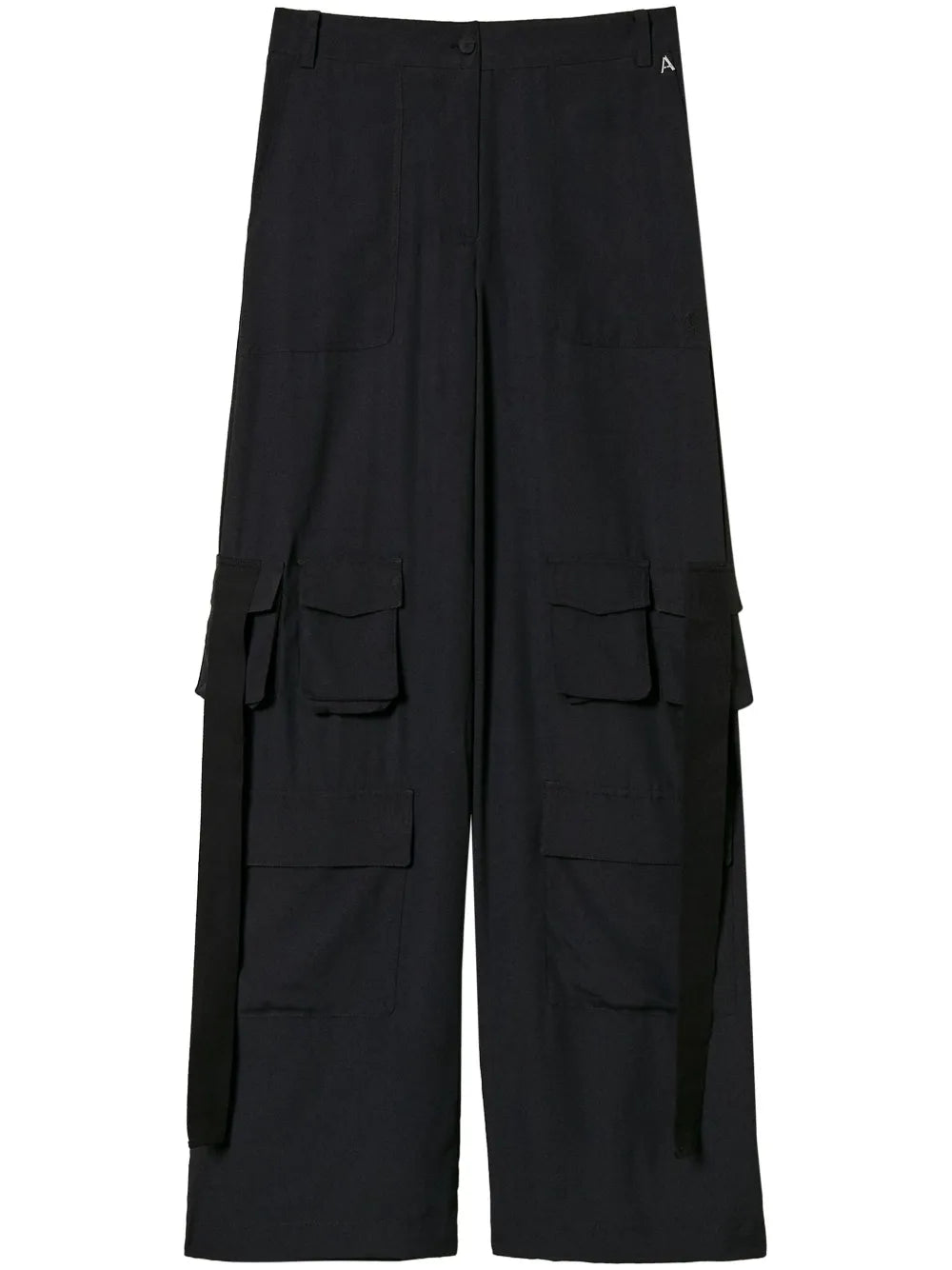 Crêpe De Chine Cargo Trousers