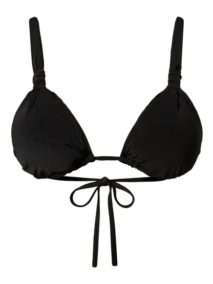 Ruched Triangle Bikini Top