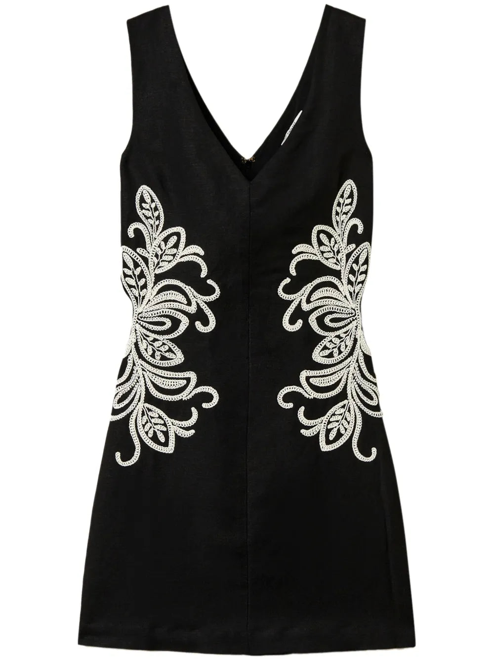 Embroidered Mini Dress
