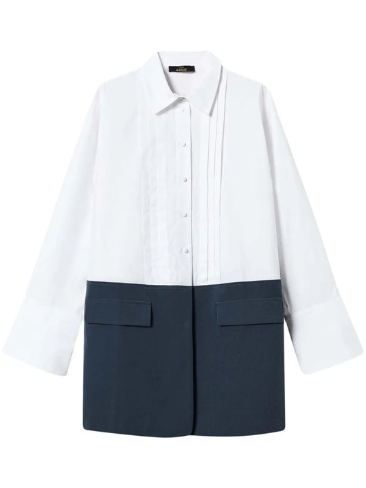 Colour-Block Shirtdress