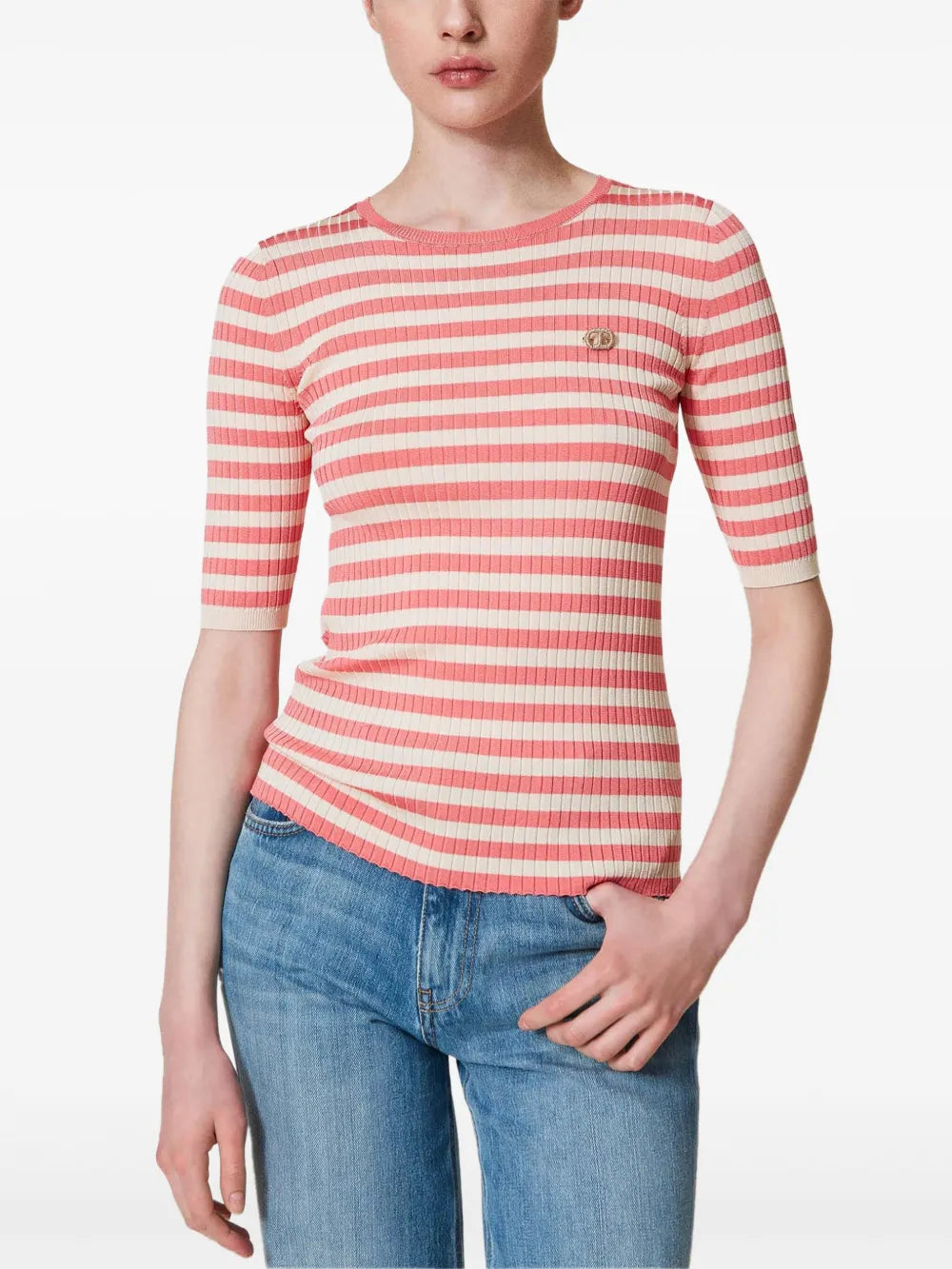 Striped Short-Sleeve T-Shirt