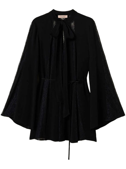 Lace Crepe Tunic
