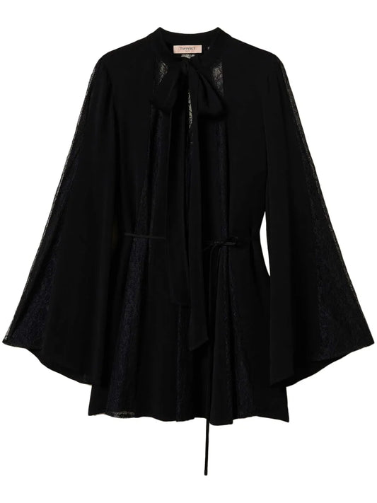 Lace Crepe Tunic