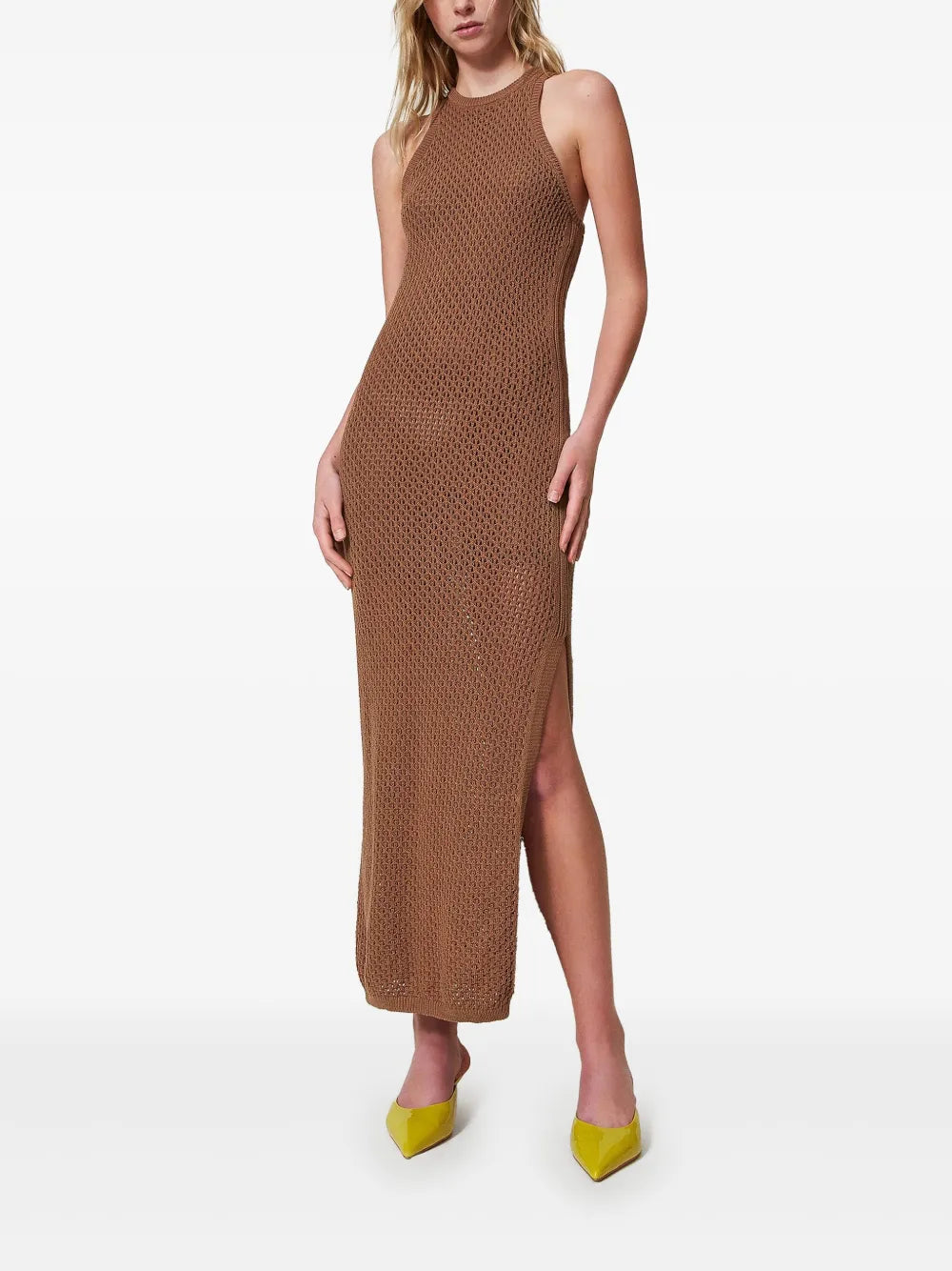 Ribbed Midi Dress