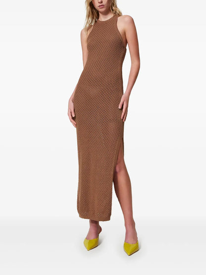 Ribbed Midi Dress