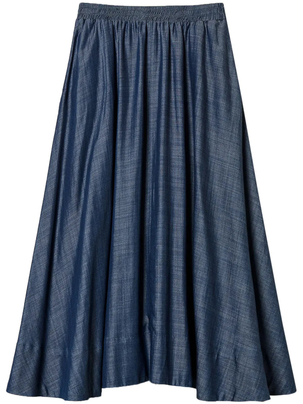 Pleated Midi Skirt