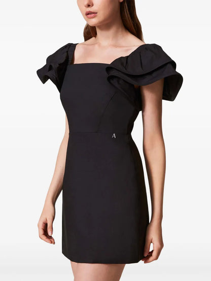 Ruffled Mini Dress