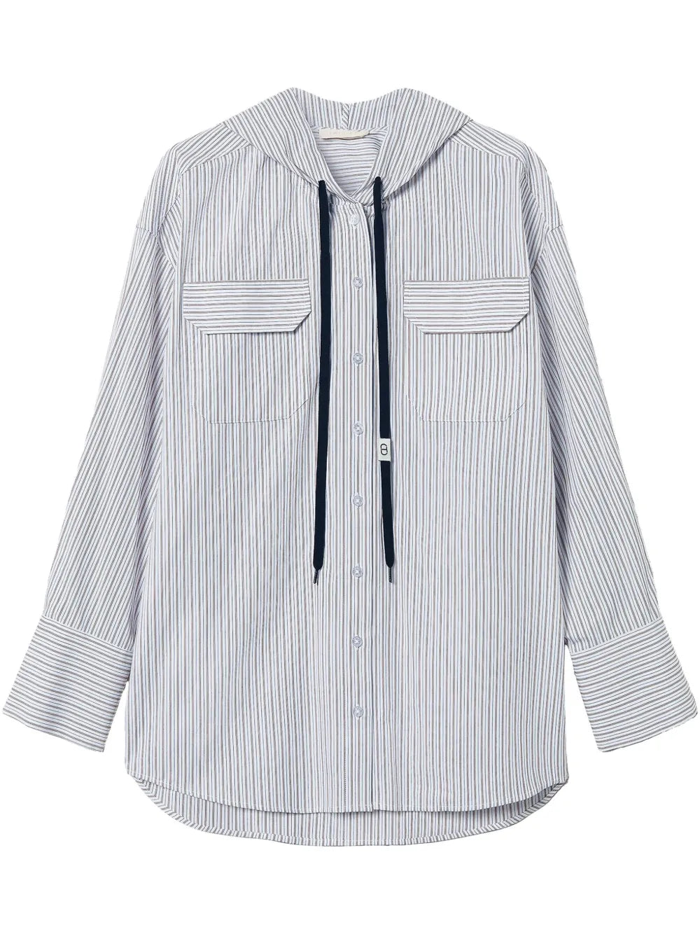 Striped Poplin Shirt