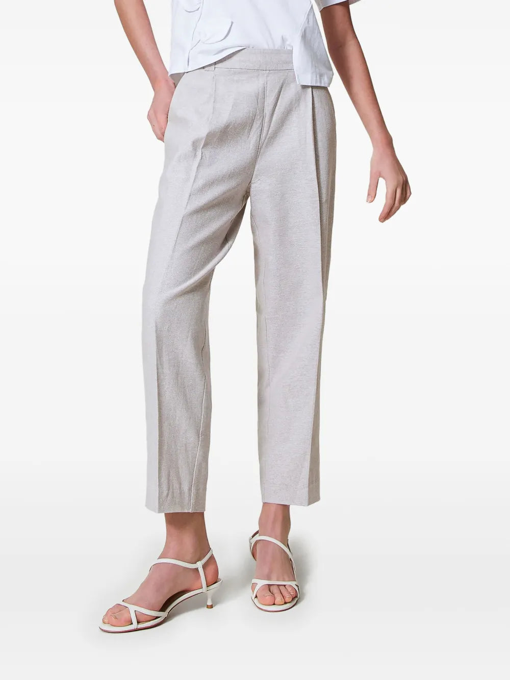 Pleat-Detailing Trousers