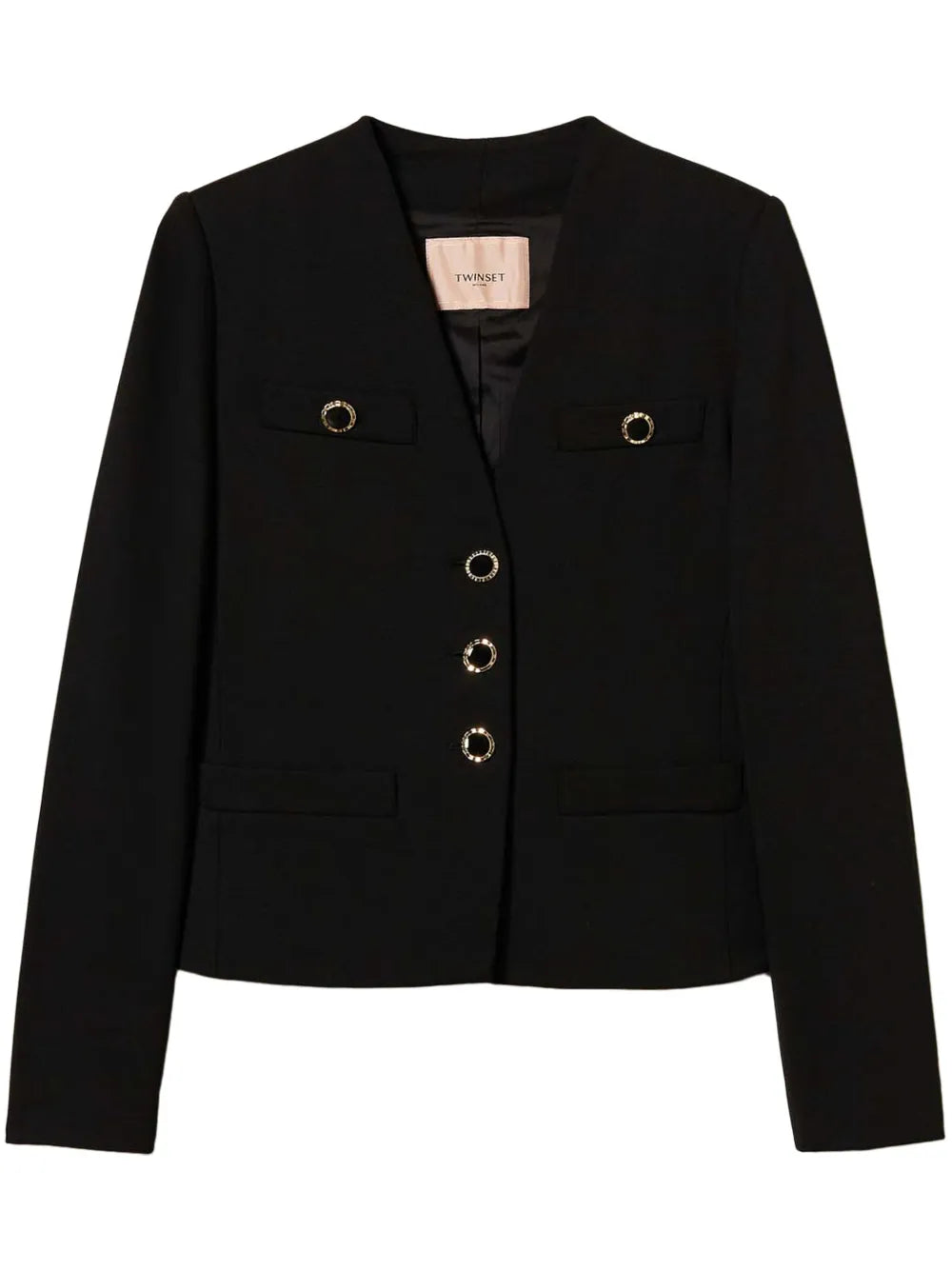 Jewel Buttons Blazer