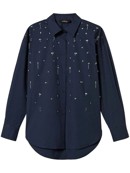 Hand-Embroidered Shirt