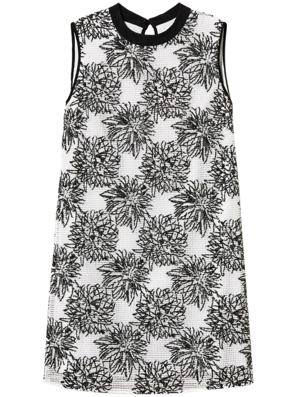 Sequin-Embellished Mini Dress
