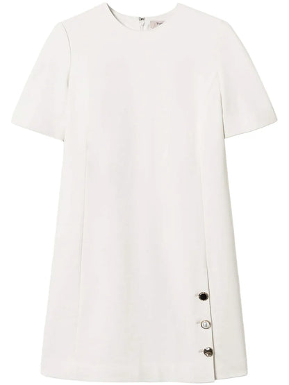 Buttoned Mini Dress