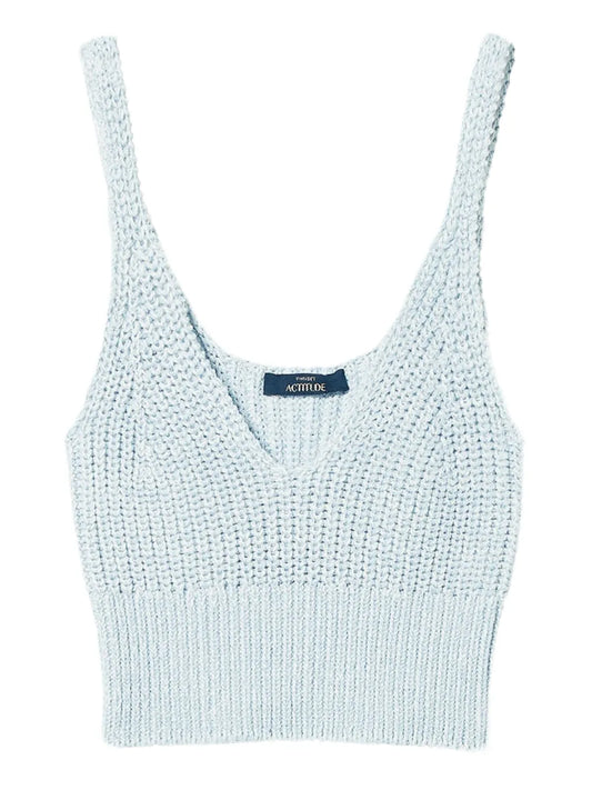 Knitted Crop Top