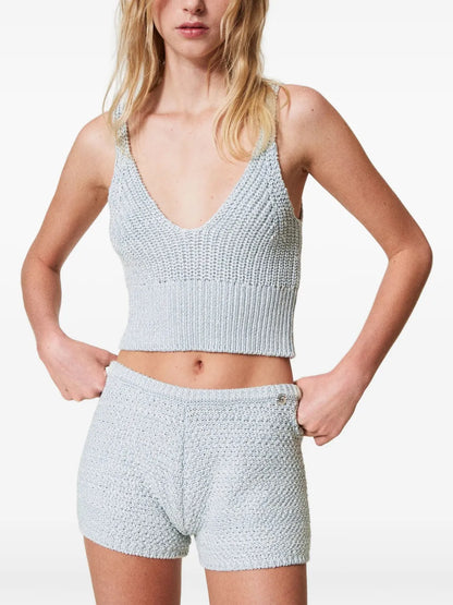 Knitted Crop Top