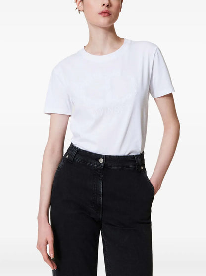 Oval T Embroidered T-Shirt