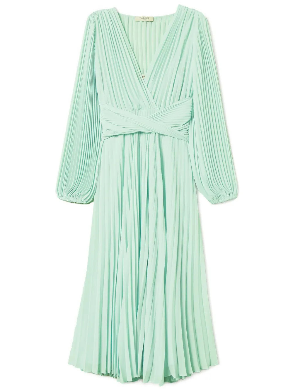 Pleated Maxi Dress