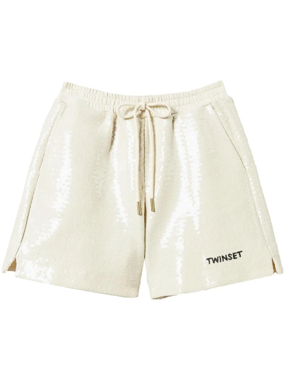 Sequin-Embellished Shorts