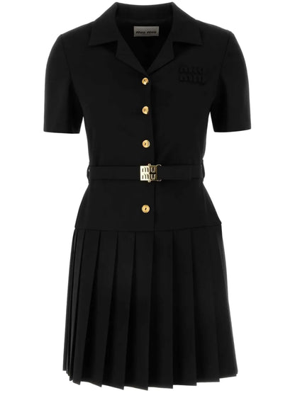 Stretch-Wool Dress