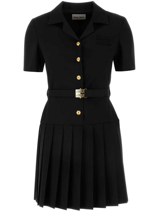Stretch-Wool Dress