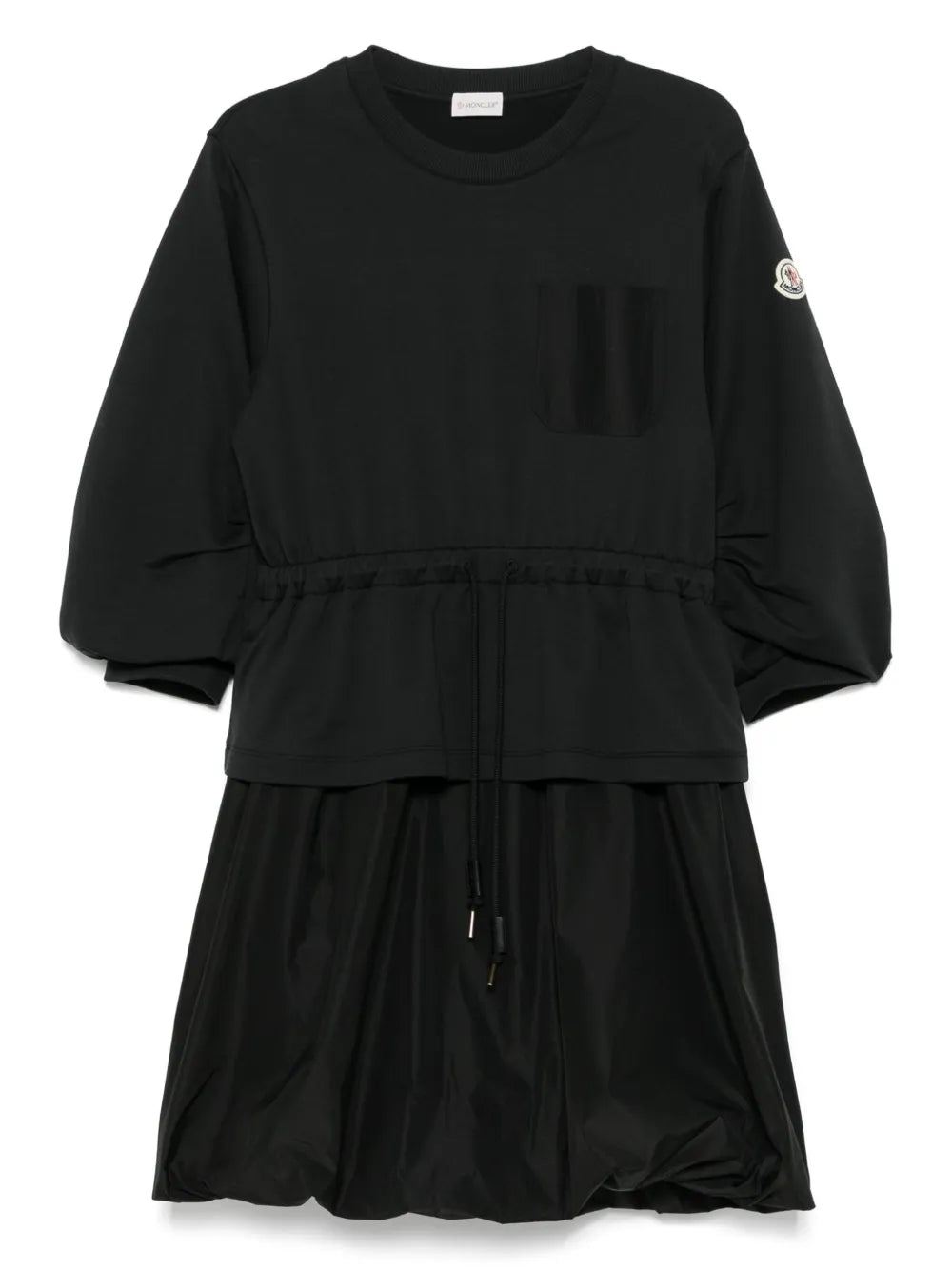 Logo-Patch Mini Dress