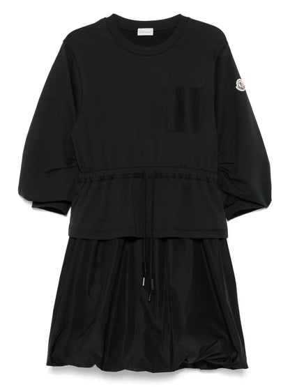 Logo-Patch Mini Dress