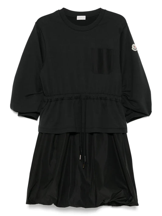 Logo-Patch Mini Dress