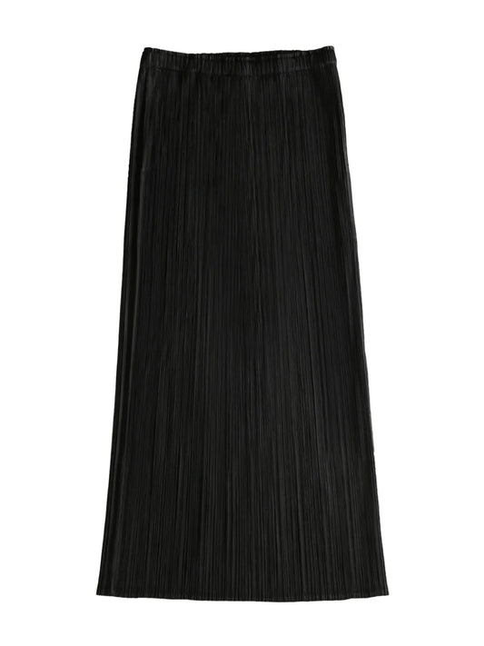 Pleated Midi Skirt
