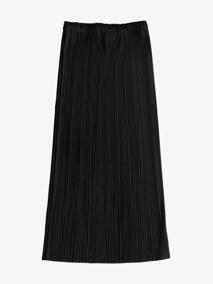 Pleated Midi Skirt