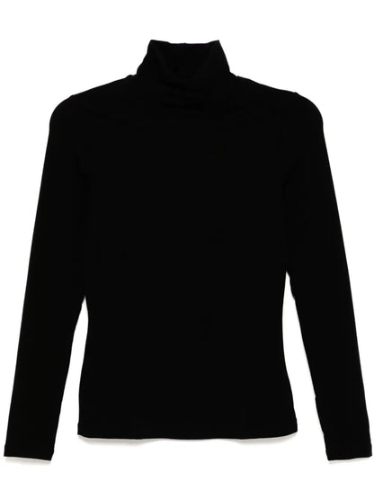 Lotus Mock-Neck Top