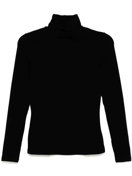 Lotus Mock-Neck Top