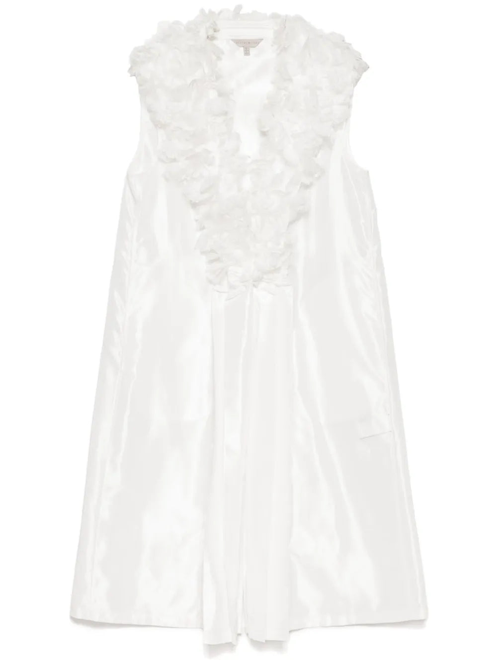 Embroidered Tulle Coat
