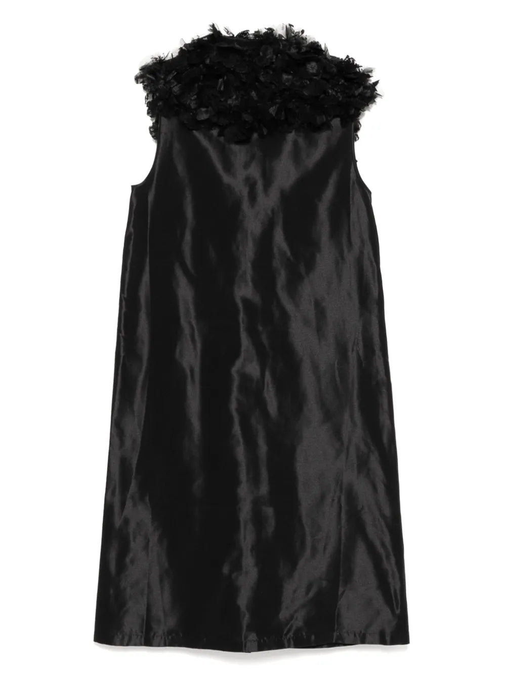 Embroidered Tulle Coat